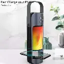 مكبر صوت وشحن واير لس مع اضائة  