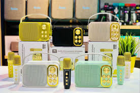 سبيكر مع مايك بخاصية تغير الاصوات 