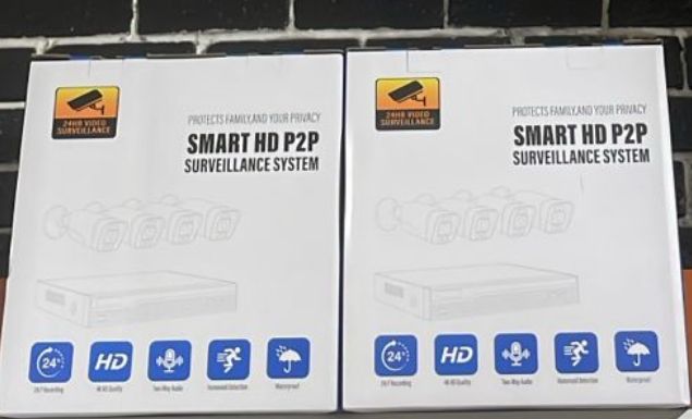  P2Pبكج كاميرات ميجا سلكي  بدون تركيب 