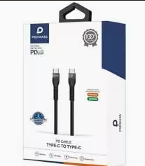 كيبل 60واط 1متر  تايب سي تو تاسي سي بروميس