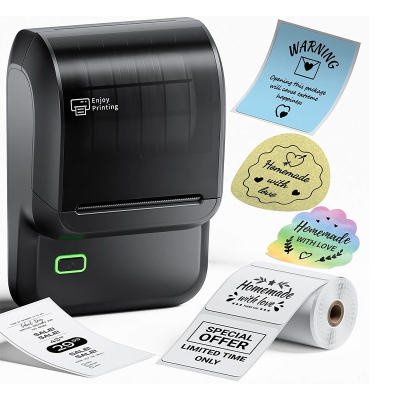 طابعة ملصقات محمولة 